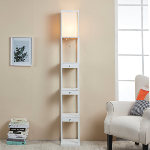Column Floor Lamps, Shelf Floor Lamps You'll Love in 2023